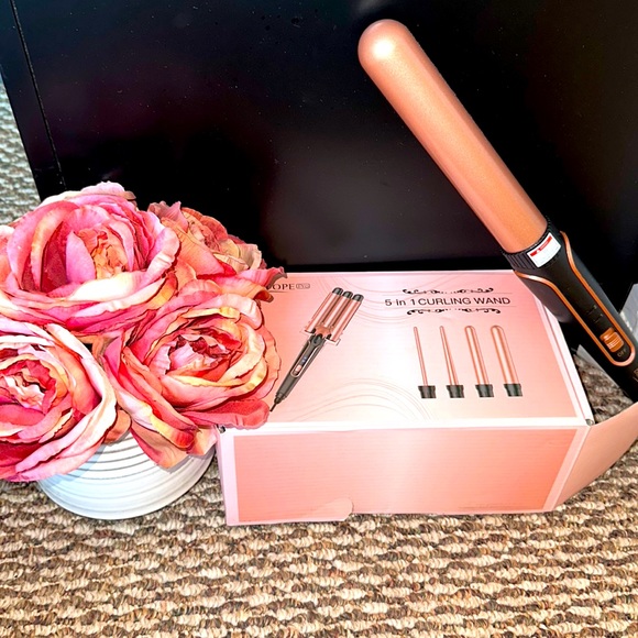 Bestope Pro 5 in 1 Curling Wand BNIB 📦 - Picture 3 of 9